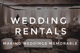 Wedding Rentals