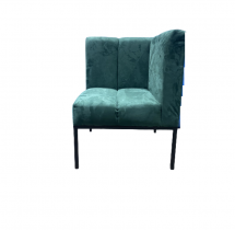 Arm Chair - Dark Green  Right