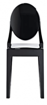 Victoria Ghost Chair - Black