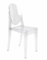 Clear ghost chair