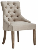 Tufted Chair - Linen