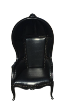 Throne chair in Black | Event and Wedding Rentals | Houston